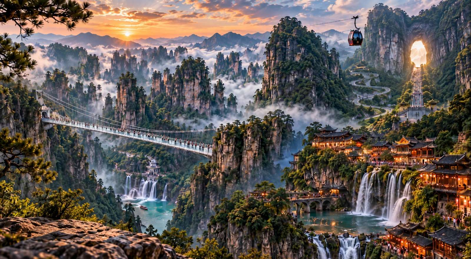3-Day Zhangjiajie Private Tour image