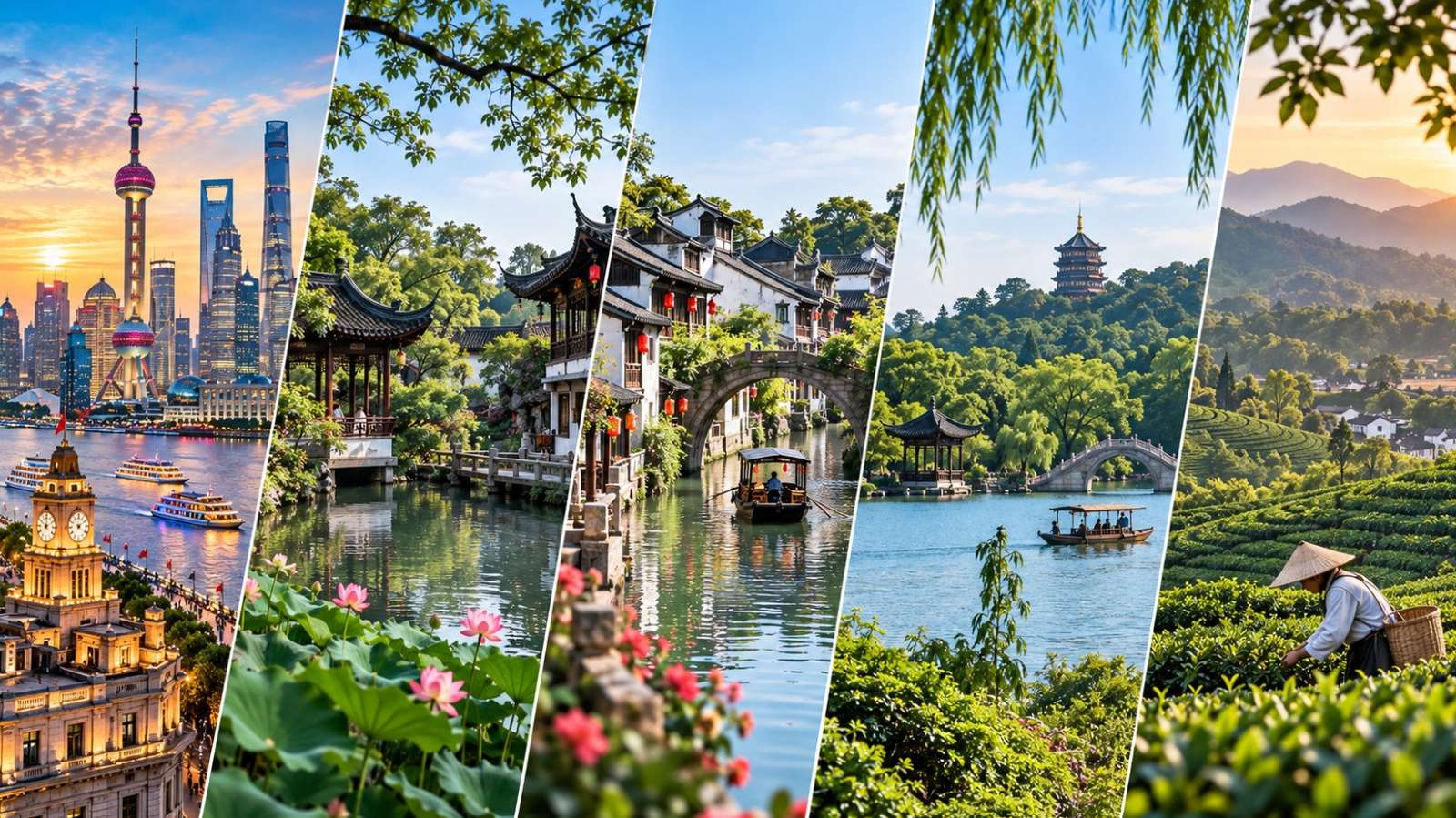 7-Day Shanghai, Suzhou & Hangzhou Private Tour image